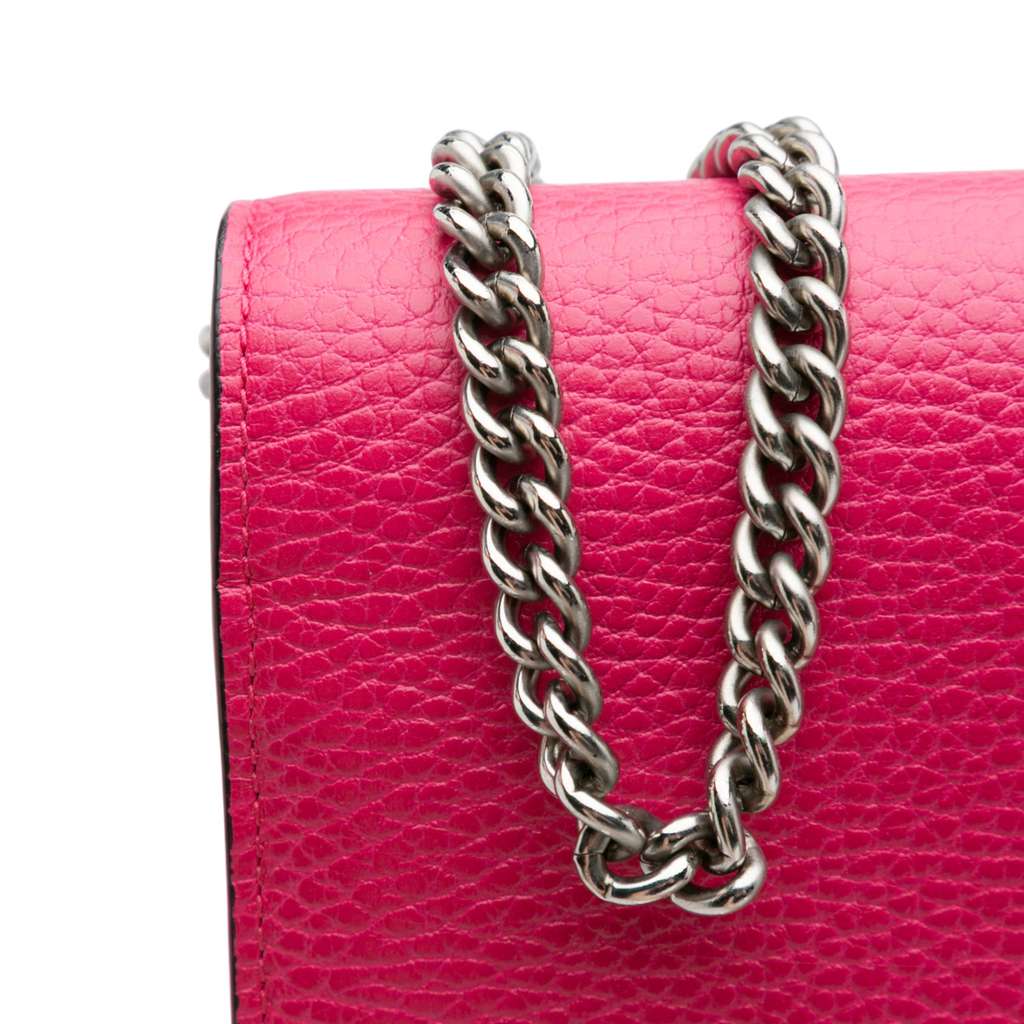 Gucci Mini Leather Dionysus Wallet on Chain - Image 11