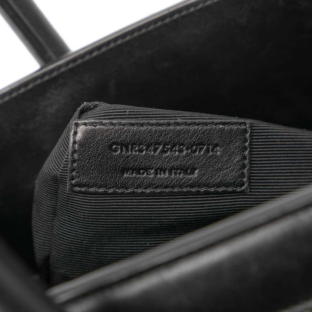 Saint Laurent Small Tweed Houndstooth Sac De Jour Satchel - Detail 1