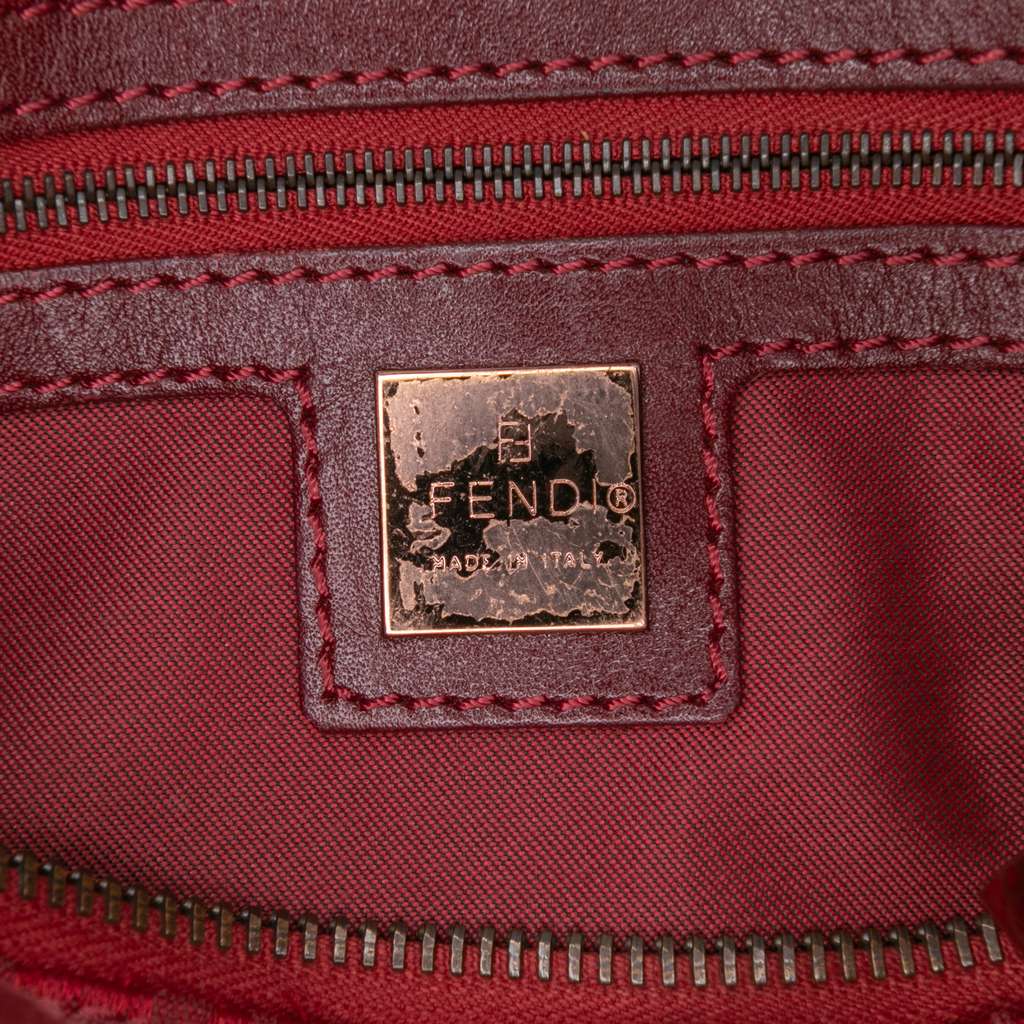 Fendi Zucchino Canvas Handbag - 5