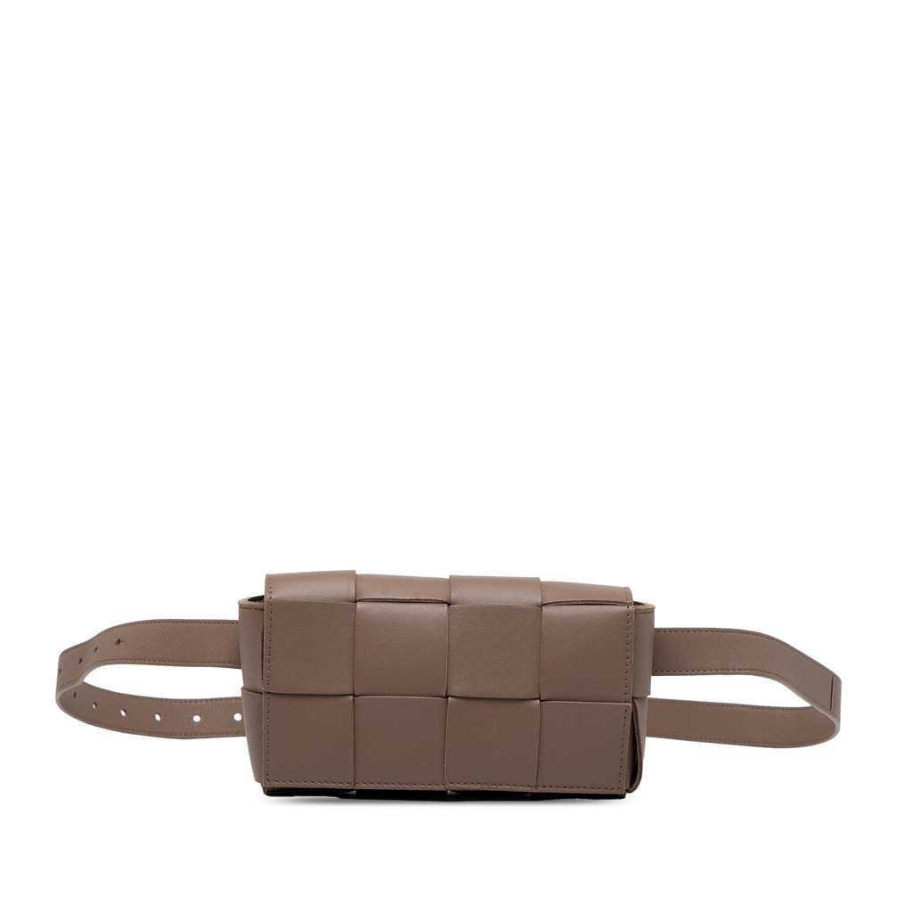 Bottega Veneta Mini Nappa Intrecciato Cassette Belt Bag