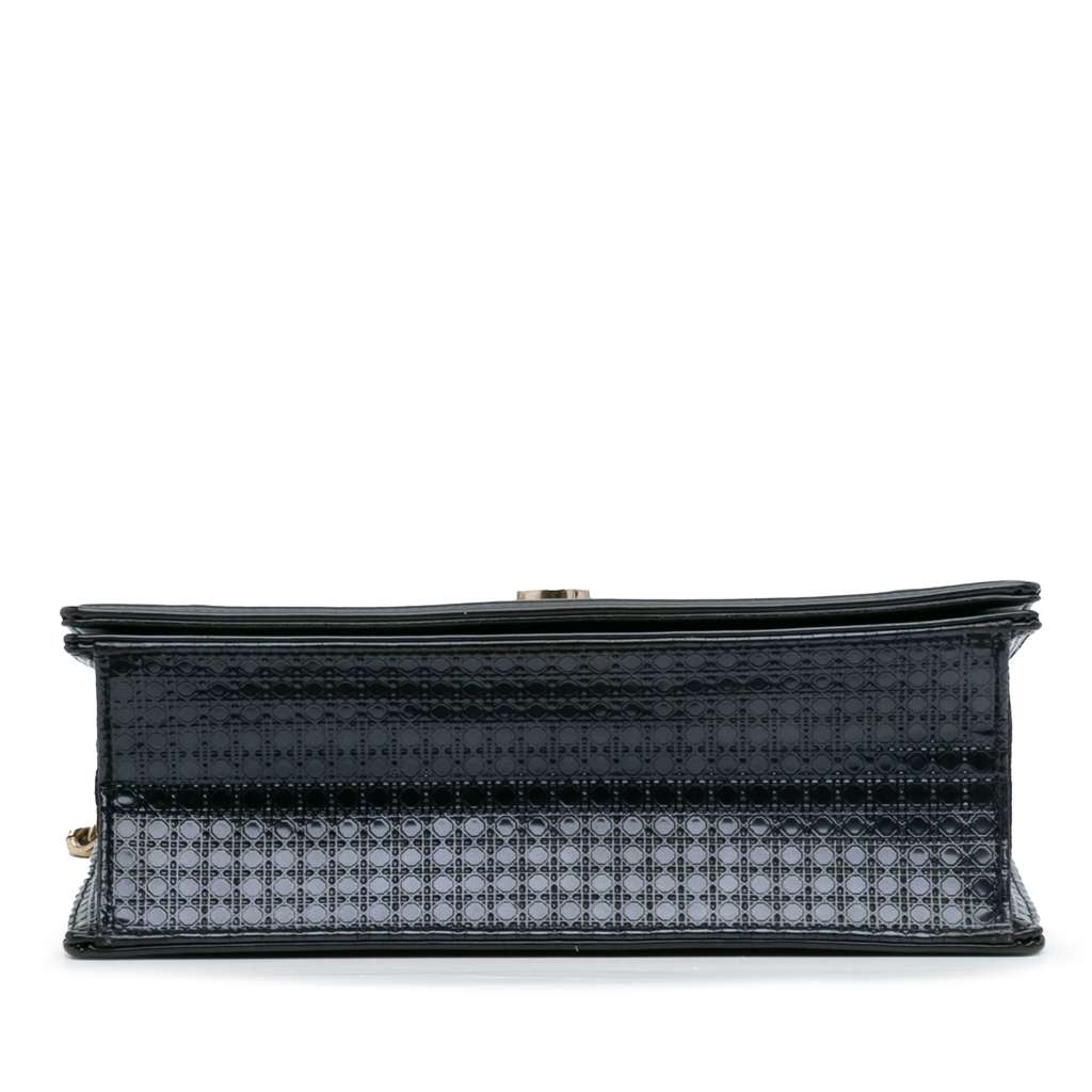 Dior Medium Patent Microcannage Diorama Flap - Image 6
