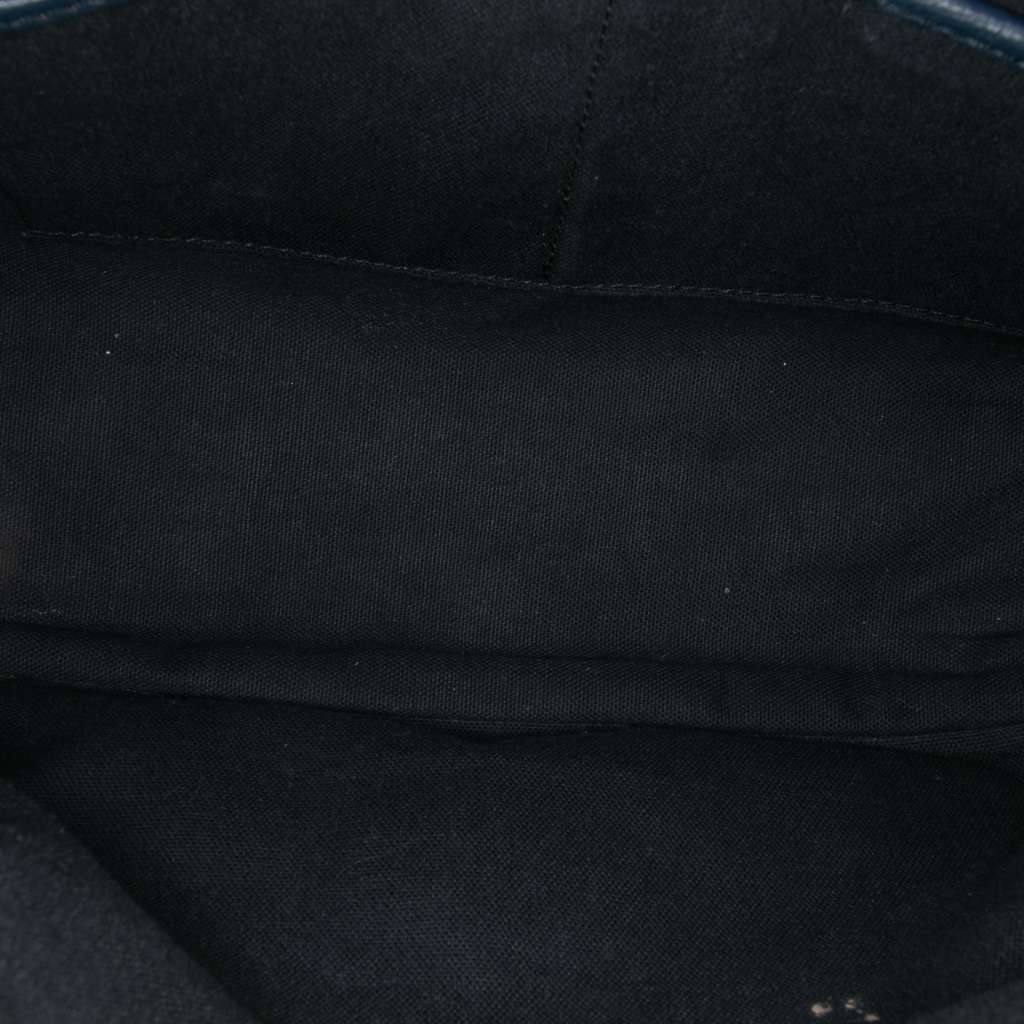 Burberry Medium Leather and House Check Banner Satchel - Side view