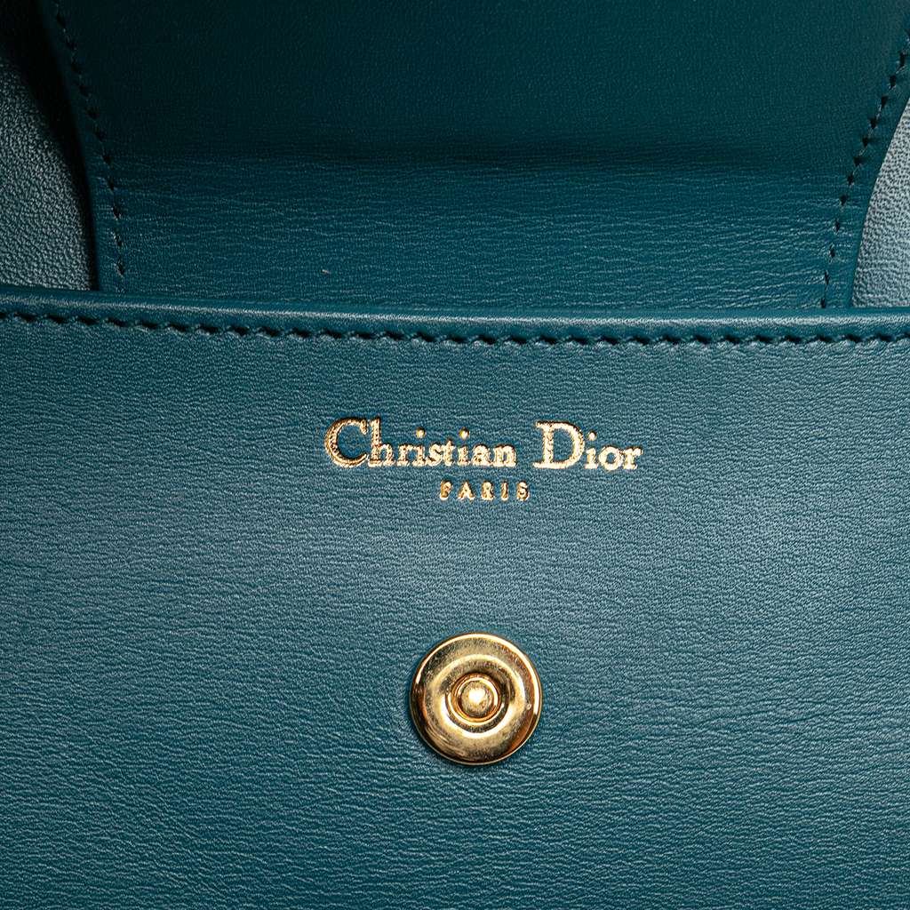 Dior Medium Calfskin DiorDouble Chain Bag - Side view