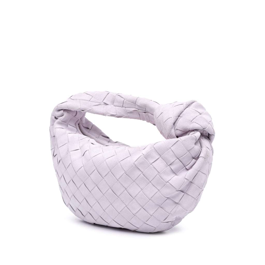 Bottega Veneta Mini Suede Intrecciato Jodie - Back view