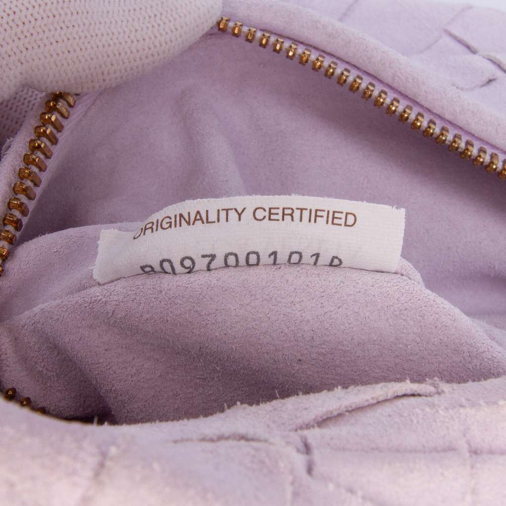 Bottega Veneta Mini Suede Intrecciato Jodie - Side view