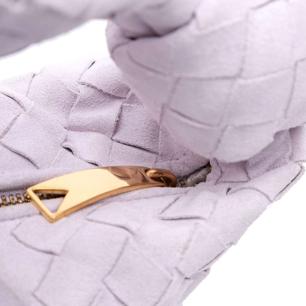 Bottega Veneta Mini Suede Intrecciato Jodie - Detail 1