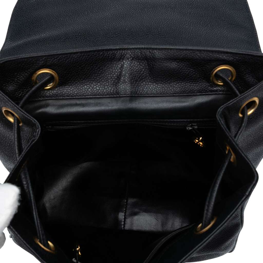 Chanel CC Caviar Turn Lock Backpack - 4