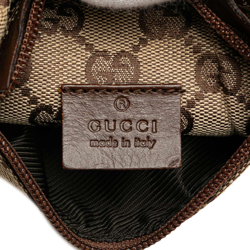 Gucci GG Canvas Double Pocket Belt Bag - 5