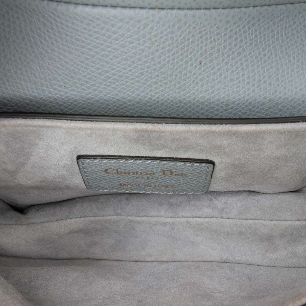 Dior Mini Grained Calfskin Saddle Bag - 4