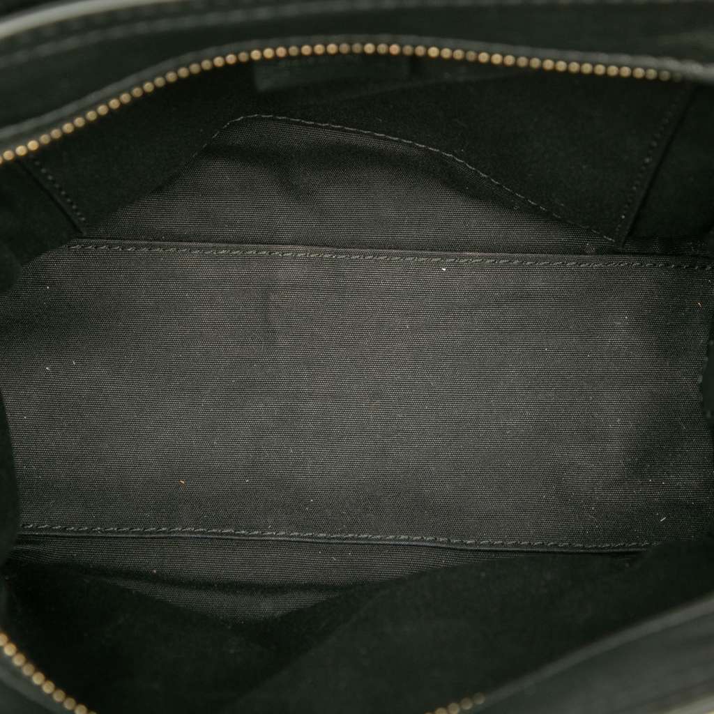 Celine Nano Tricolor Canvas and Leather Luggage Tote - 4