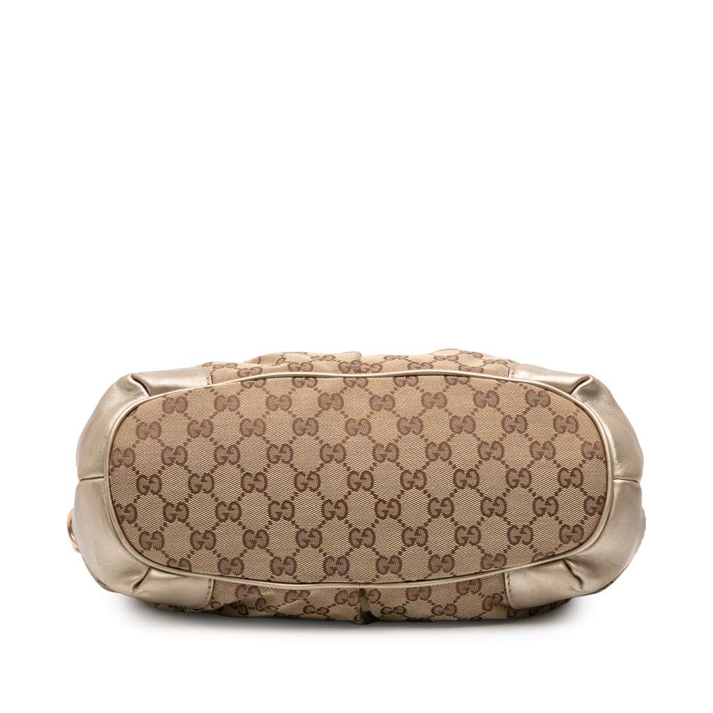 Gucci GG Canvas Sukey Satchel - Image 6