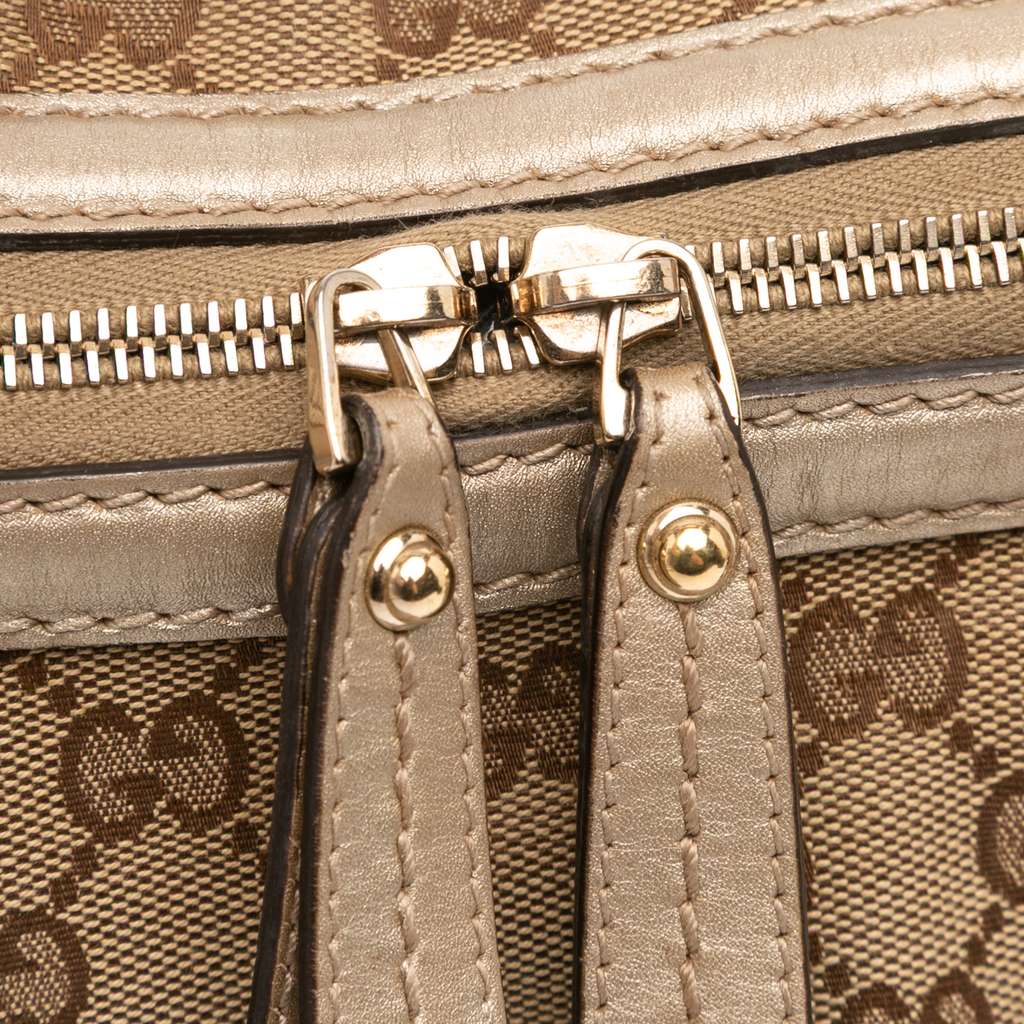 Gucci GG Canvas Sukey Satchel - Image 10