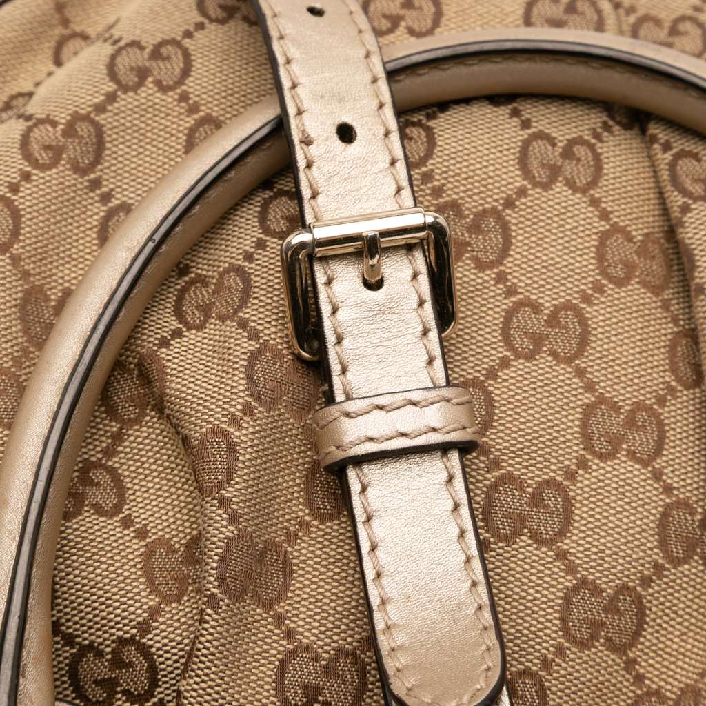 Gucci GG Canvas Sukey Satchel - Image 11