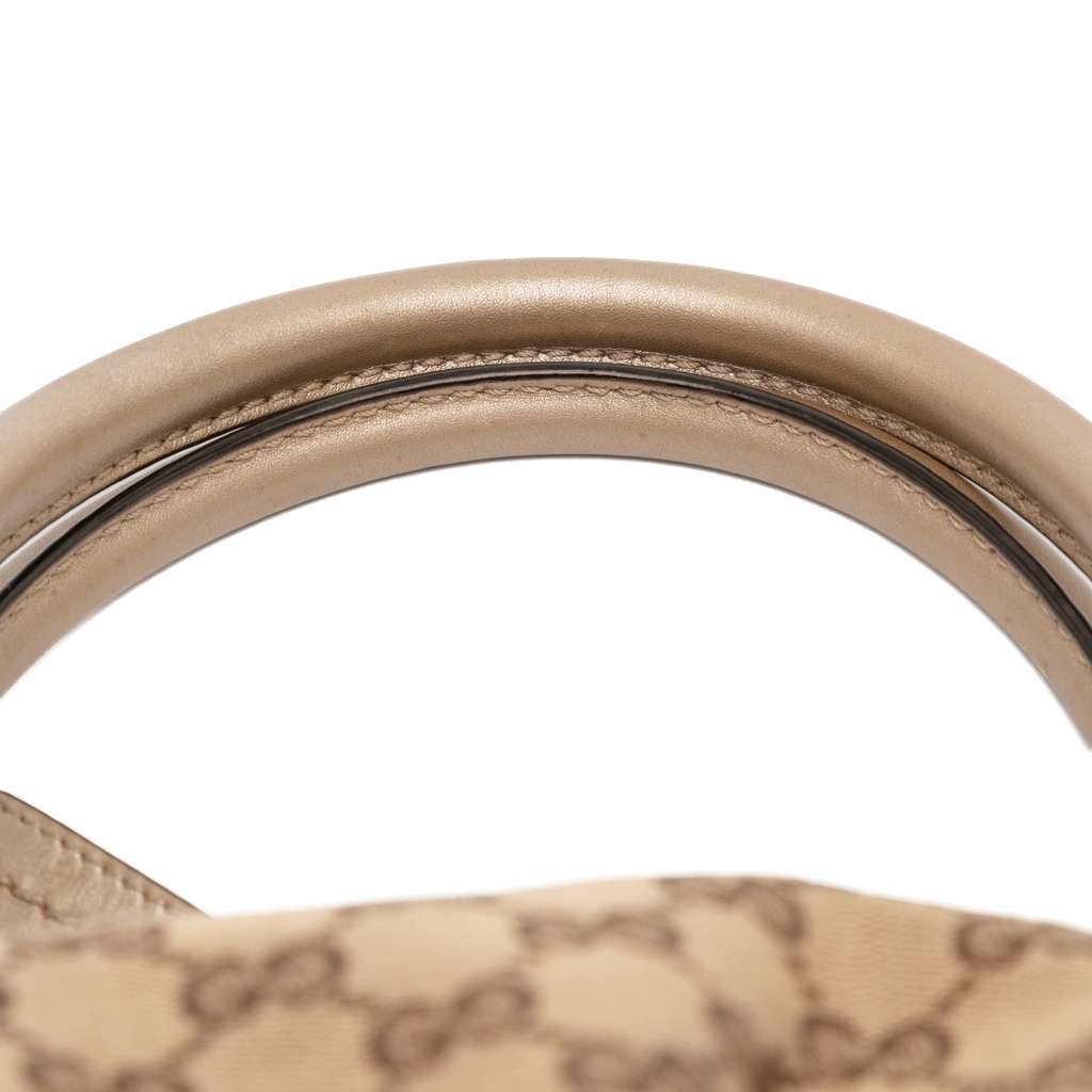 Gucci GG Canvas Sukey Satchel - Image 12