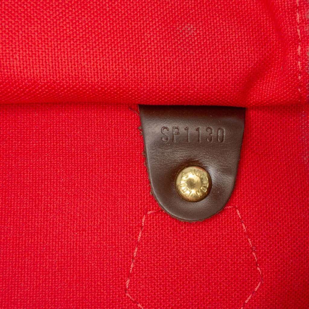 Louis Vuitton Damier Ebene Speedy 30 - Image 10