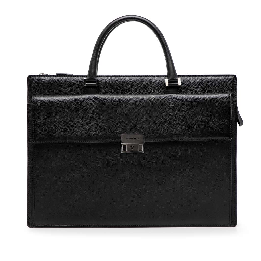 Burberry Leather Business Bag