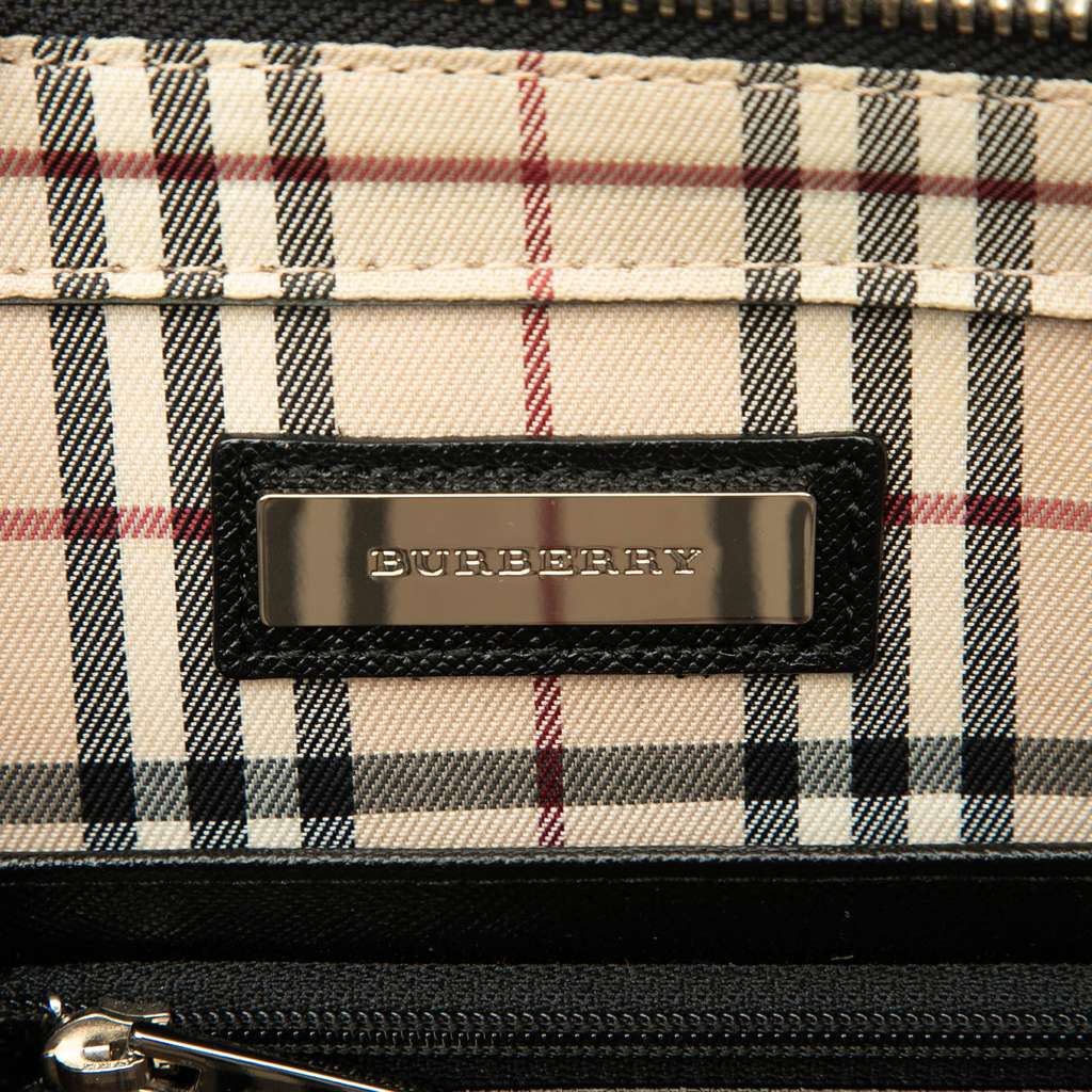 Burberry Leather Business Bag - Side view