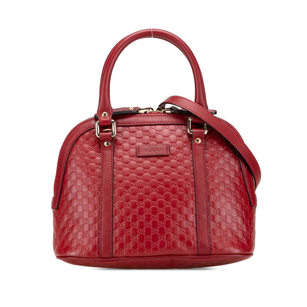Gucci Mini Microguccissima Dome Satchel