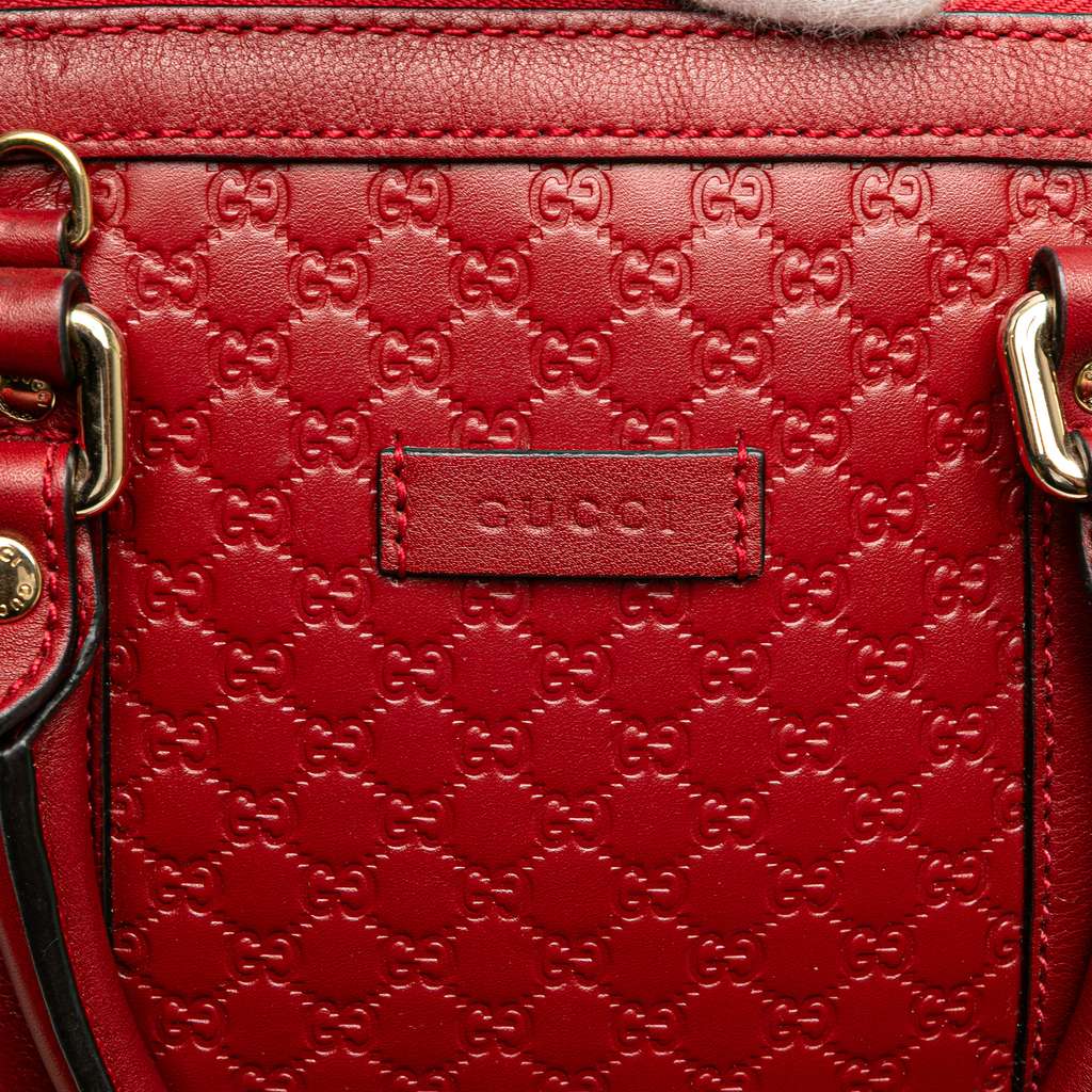 Gucci Mini Microguccissima Dome Satchel - Detail 2