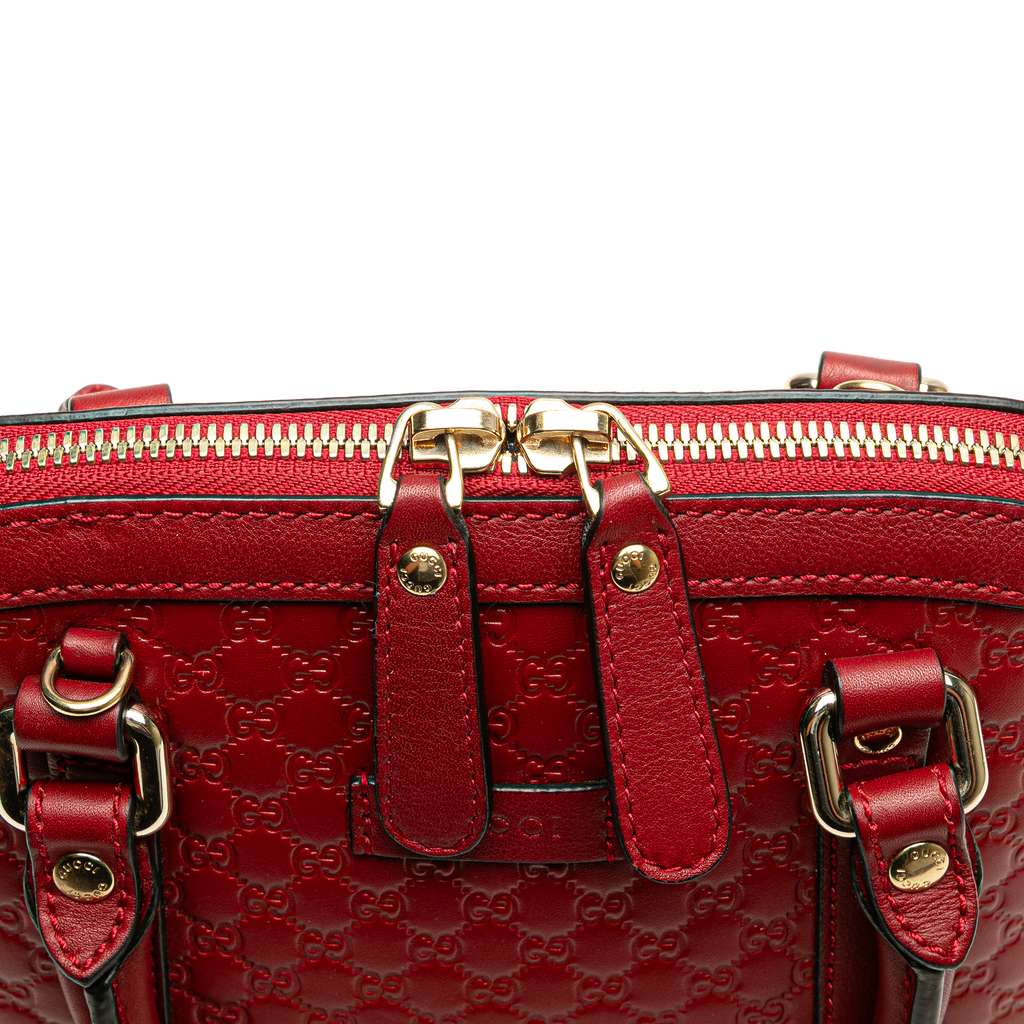 Gucci Mini Microguccissima Dome Satchel - Image 10