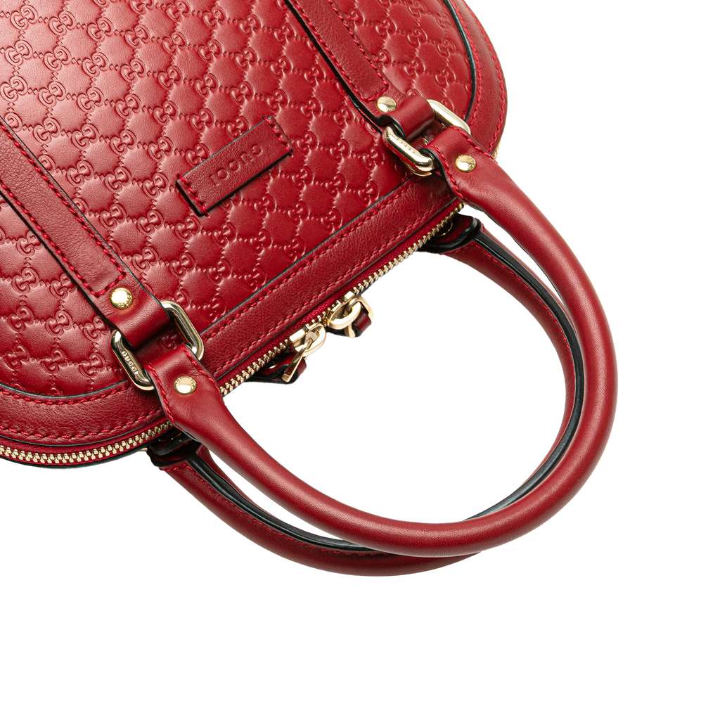 Gucci Mini Microguccissima Dome Satchel - Image 11