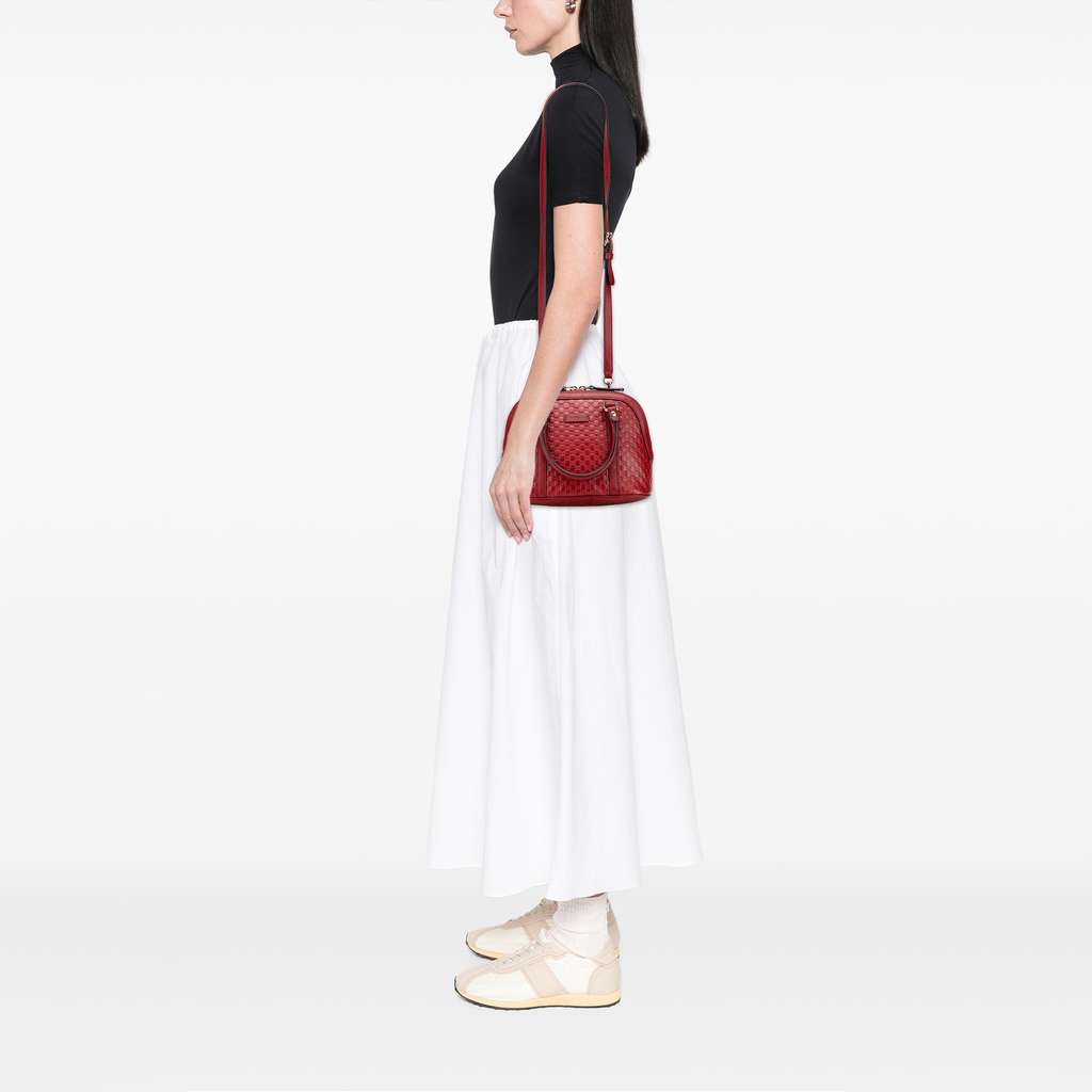 Gucci Mini Microguccissima Dome Satchel - Image 12