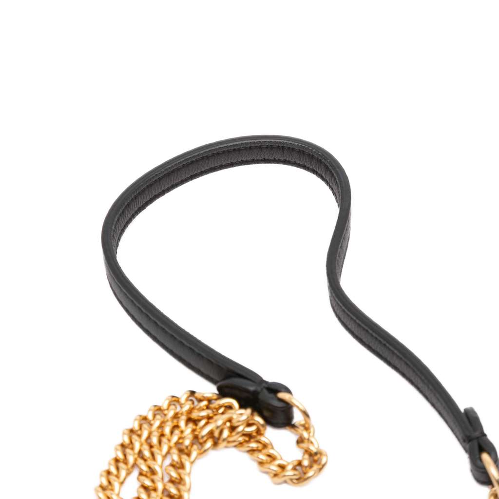 Fendi Mini Zucca Embossed Leather Baguette Satchel - Detail 2