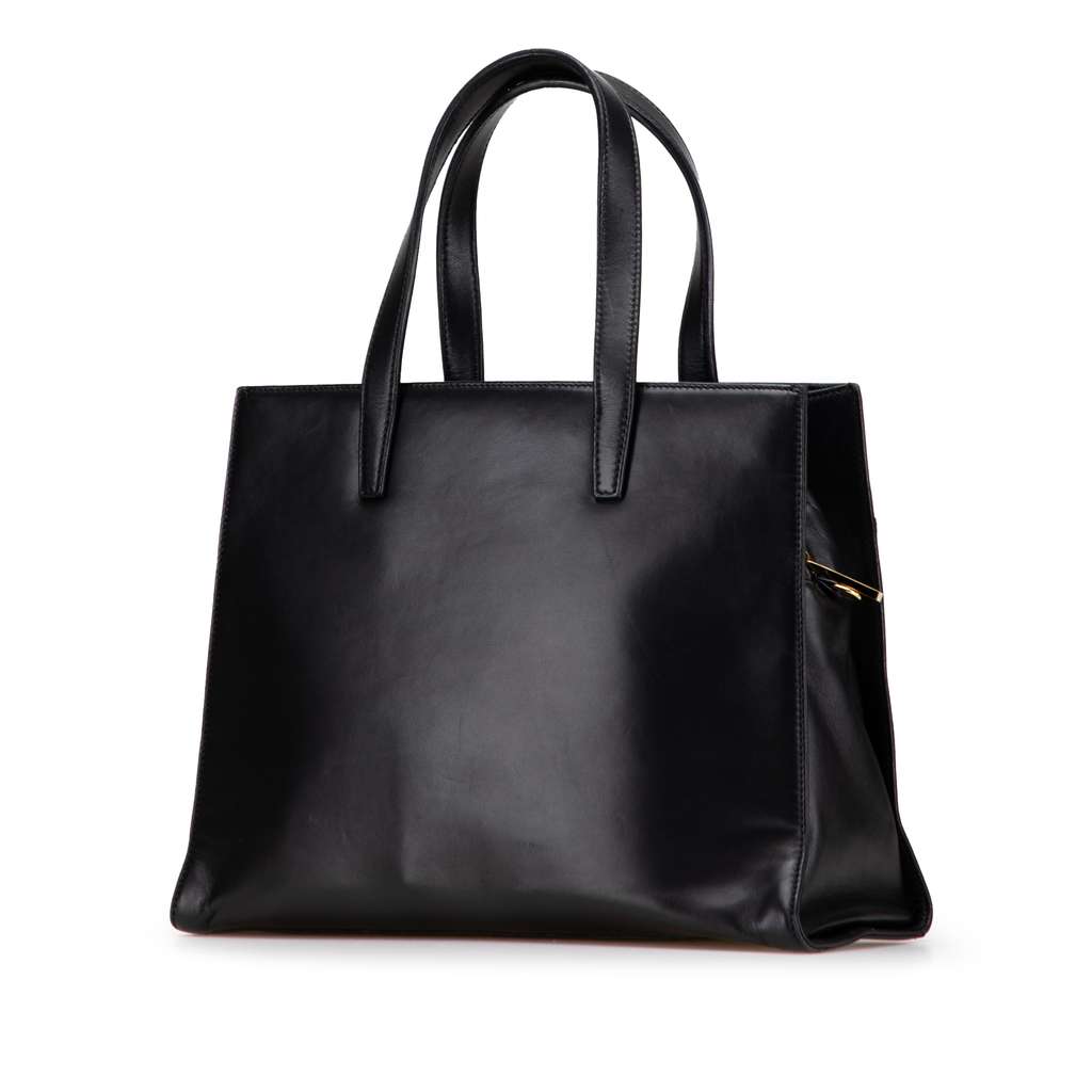 Loewe Leather Logo Satchel - 2