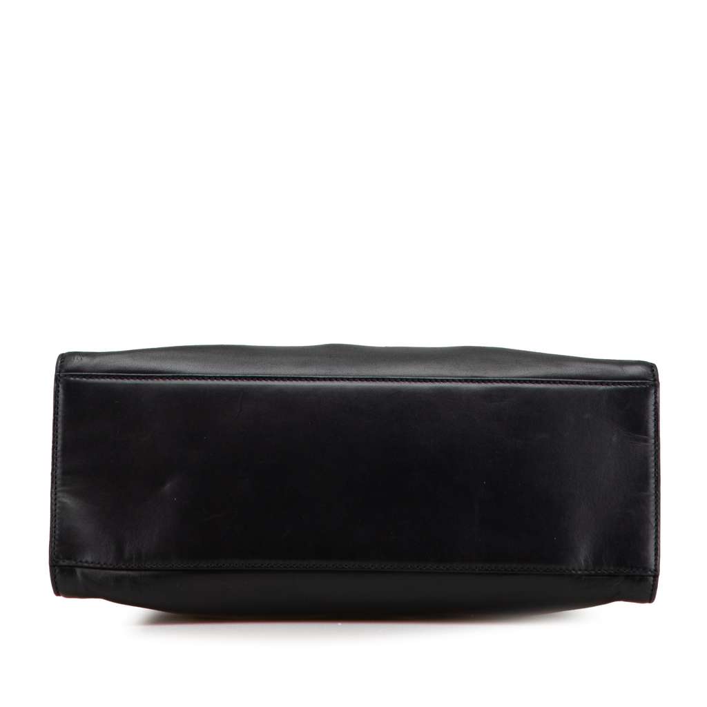 Loewe Leather Logo Satchel - 3