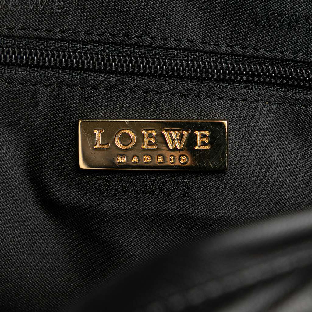 Loewe Leather Logo Satchel - 5