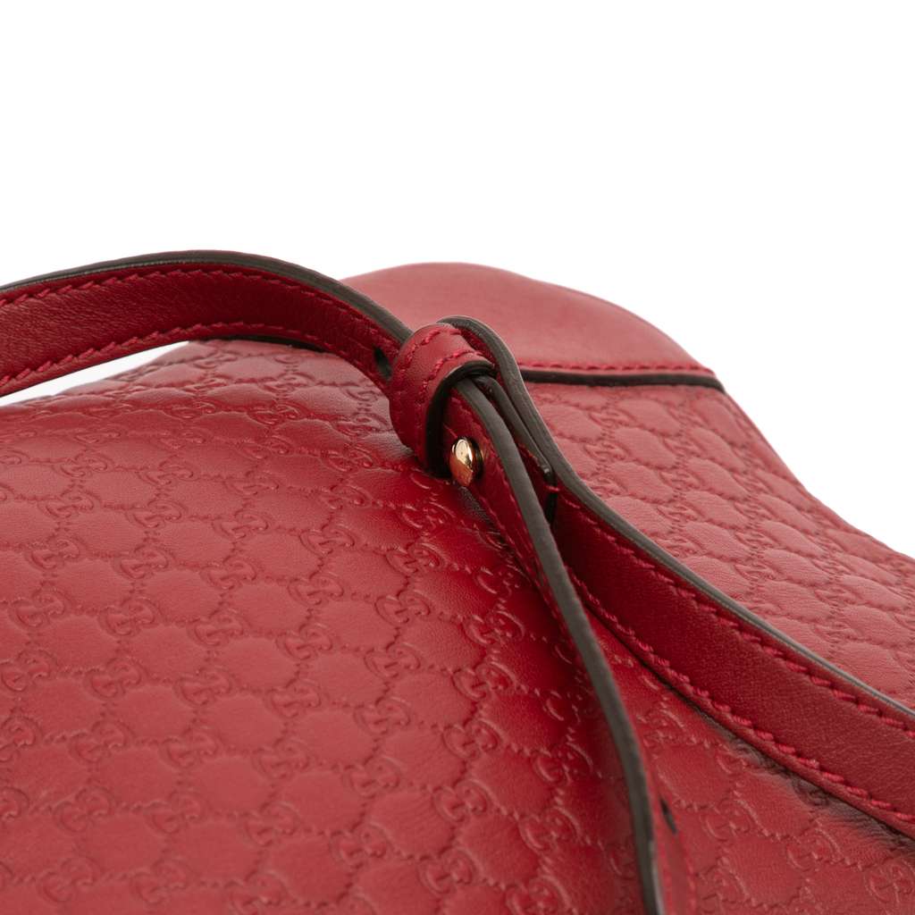 Gucci Microguccissima Bree Crossbody - Image 11