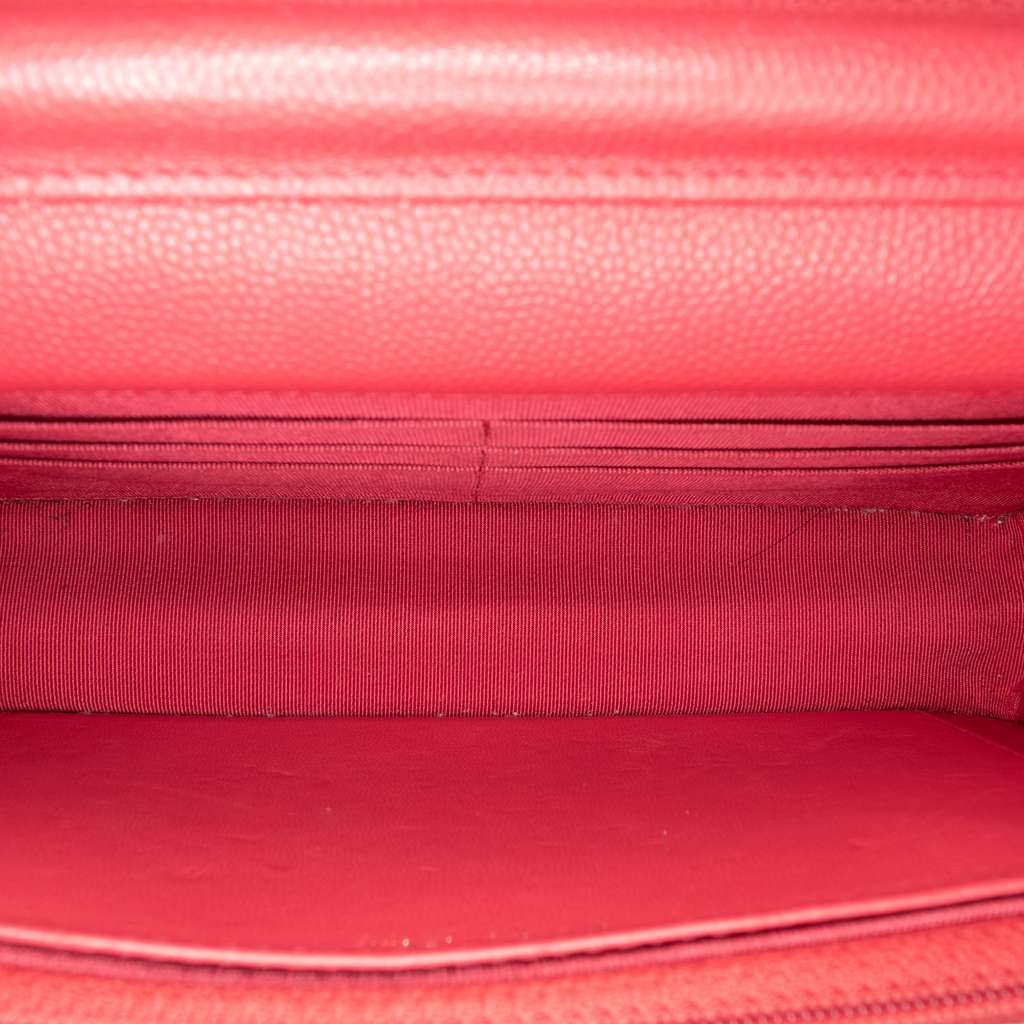 Chanel CC Chevron Caviar Ancient Greek Charms Wallet On Chain - 4