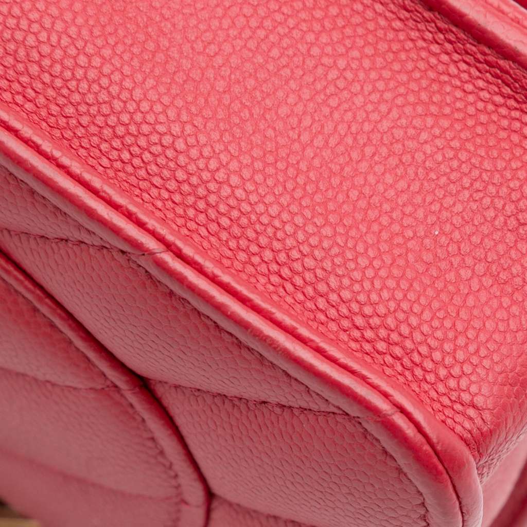 Chanel CC Chevron Caviar Ancient Greek Charms Wallet On Chain - Image 12