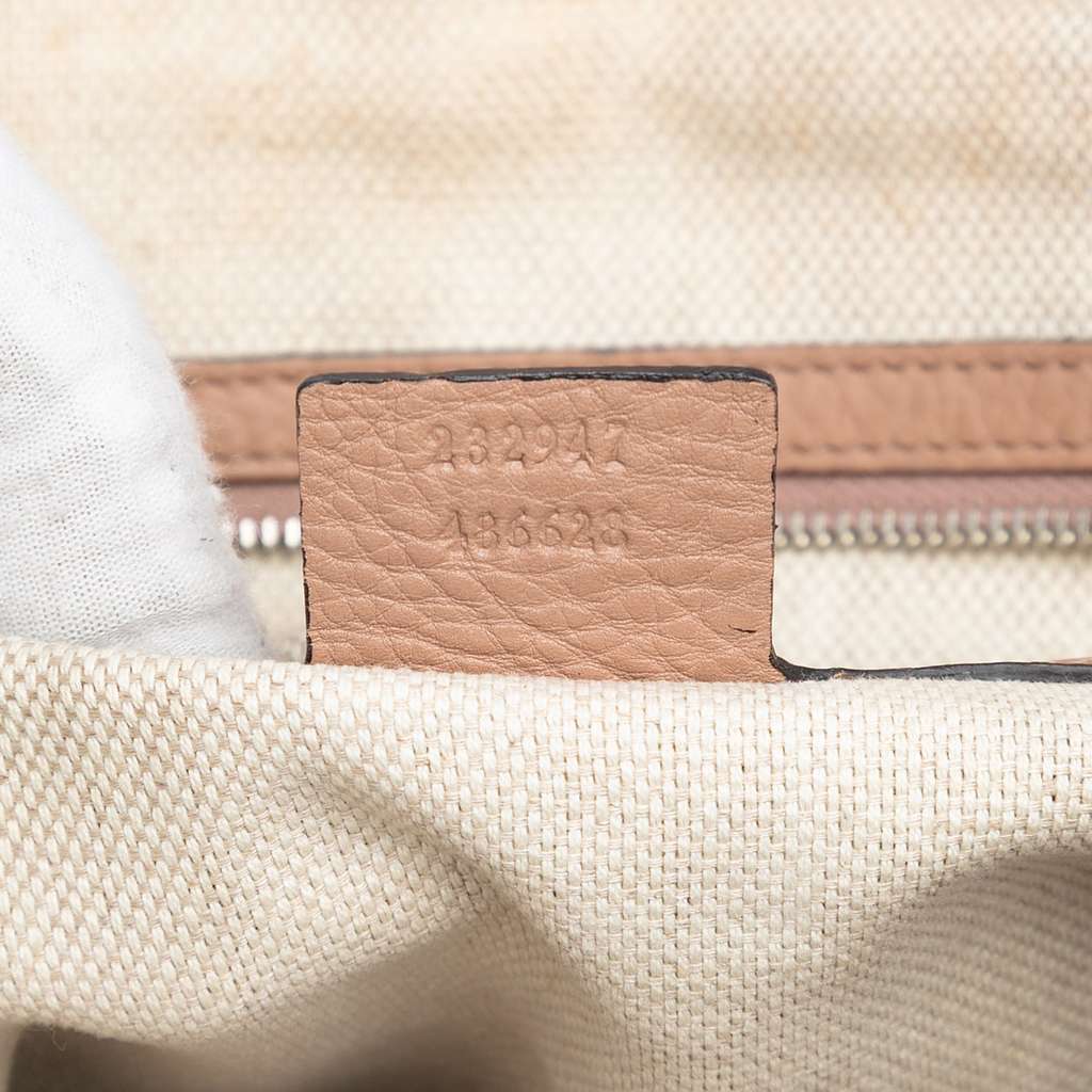 Gucci Medium Guccissima Bamboo Libeccio Tote - Detail 1