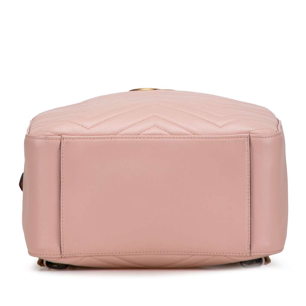 Gucci Small GG Marmont Matelasse Leather Backpack - Image 6