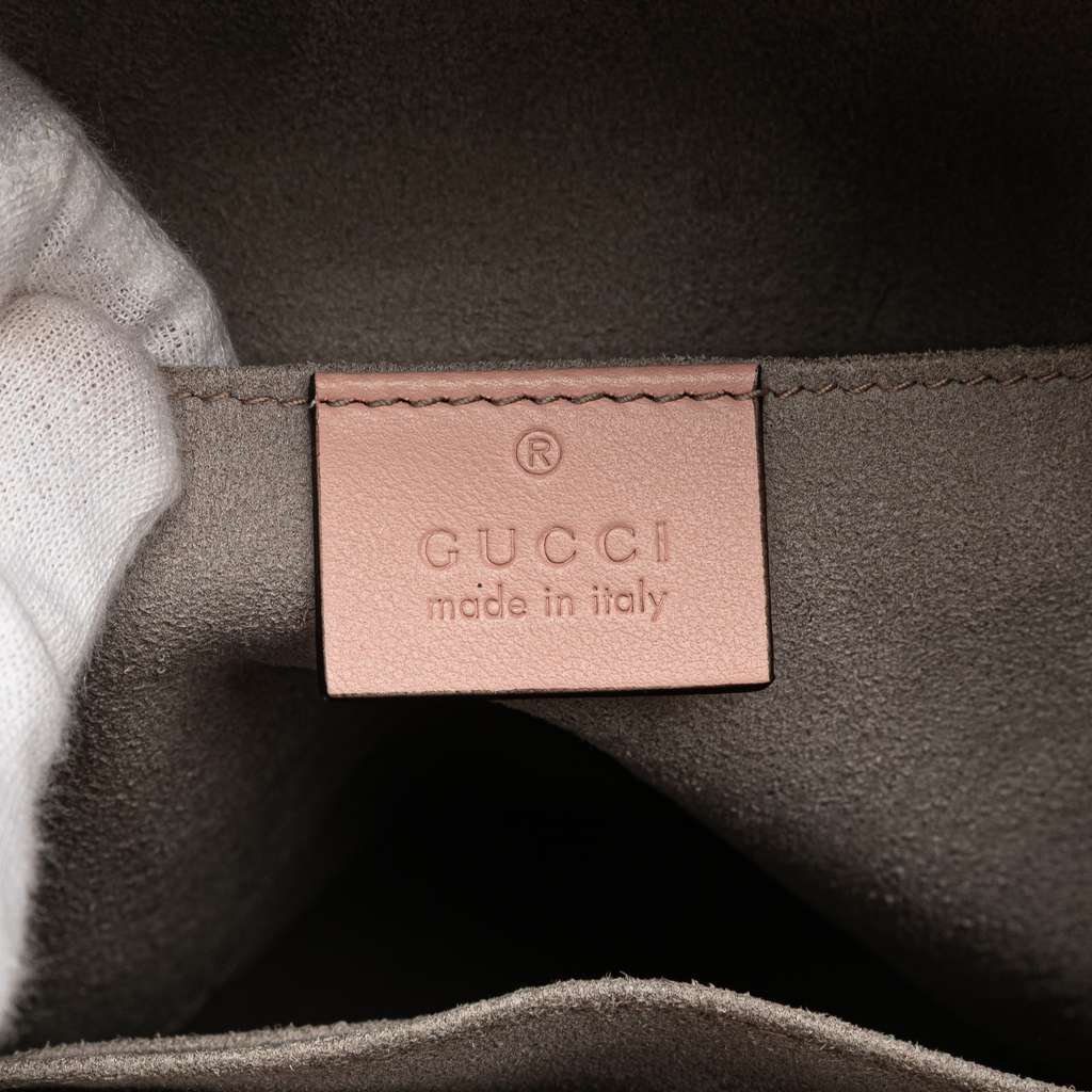 Gucci Small GG Marmont Matelasse Leather Backpack - Side view