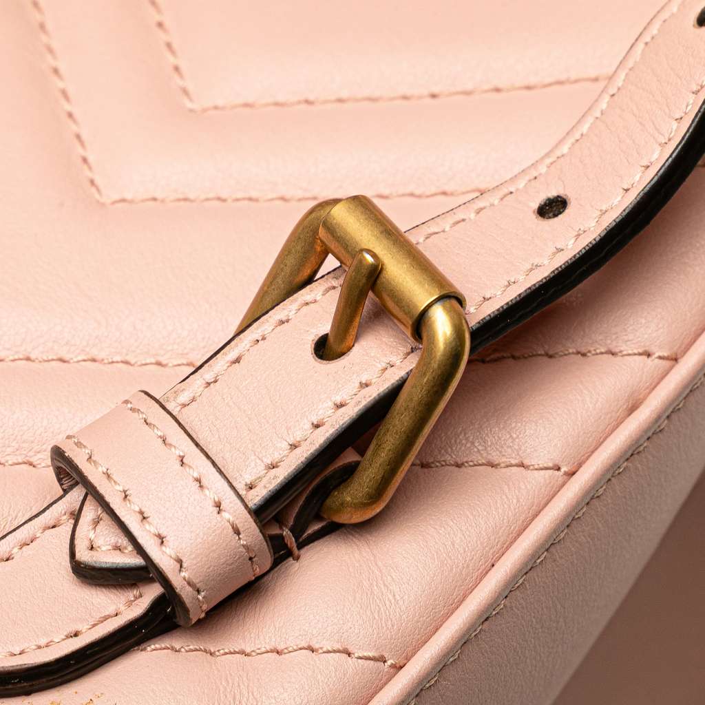 Gucci Small GG Marmont Matelasse Leather Backpack - Image 10