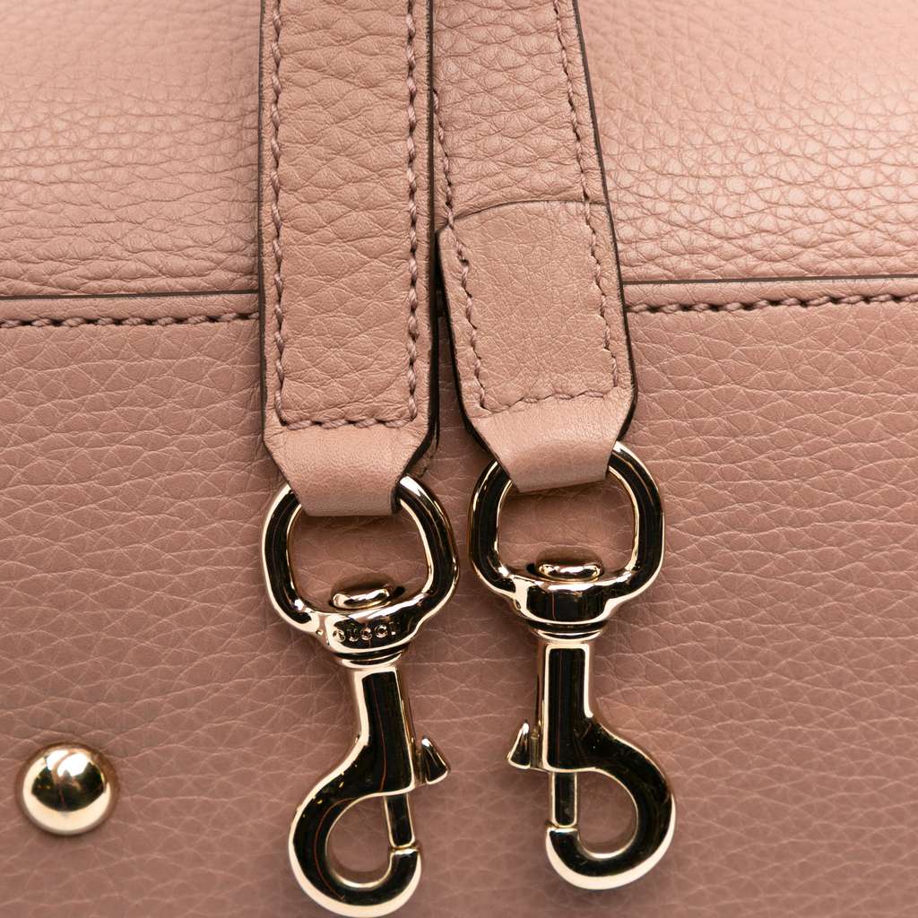 Gucci Medium Calfskin Bamboo Shopper Satchel - Detail 2