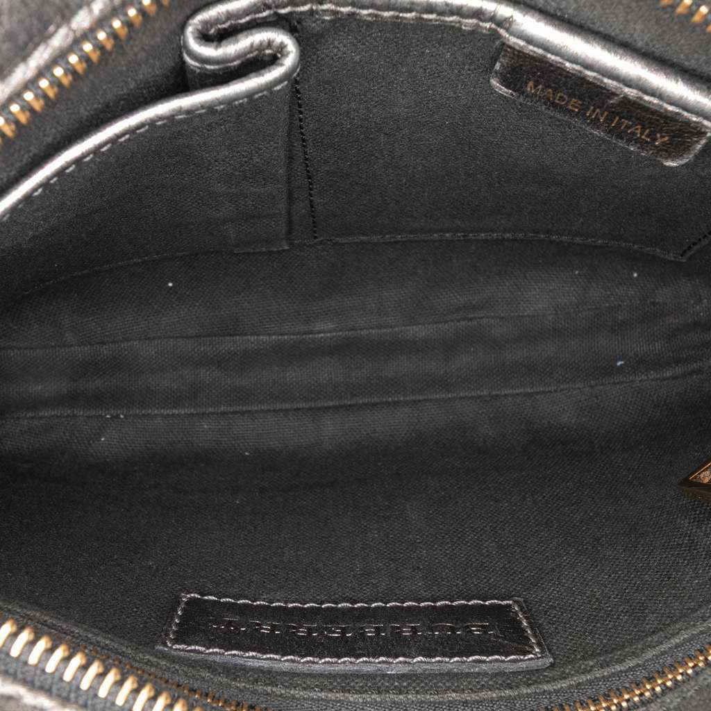 Burberry Shimmer Check Coated Canvas Crossbody - 4