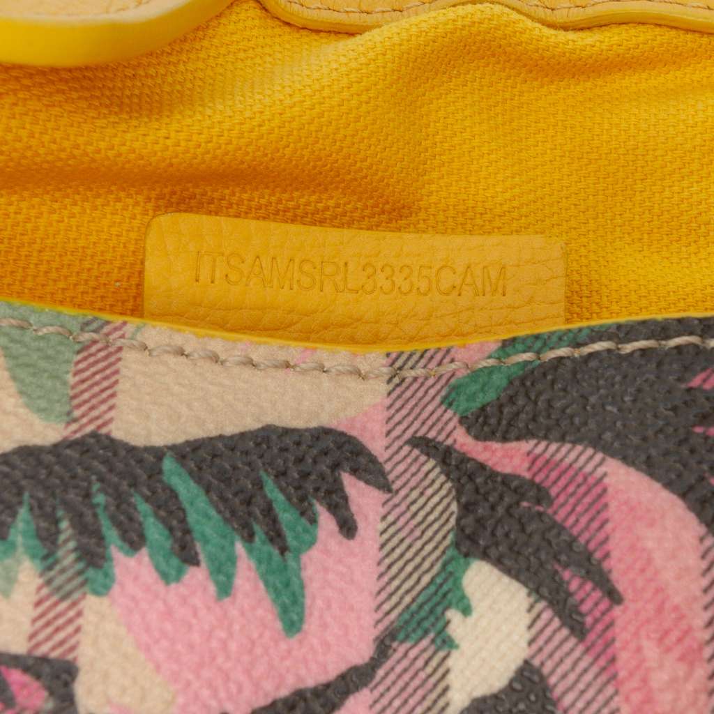 Burberry Small Haymarket Check Floral Print Coated Canvas Canterbury Tote - Detail 1