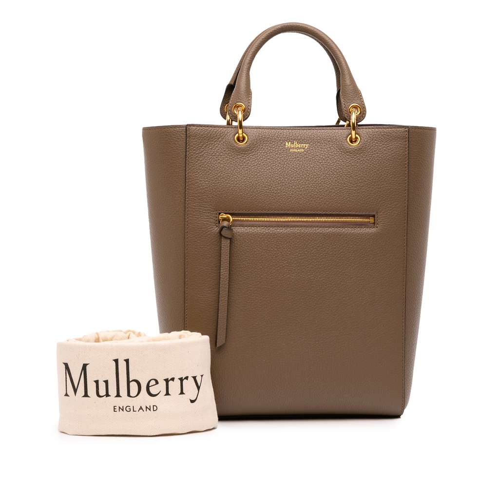 Mulberry Classic Grain Calfskin Maple Tote - Image 13