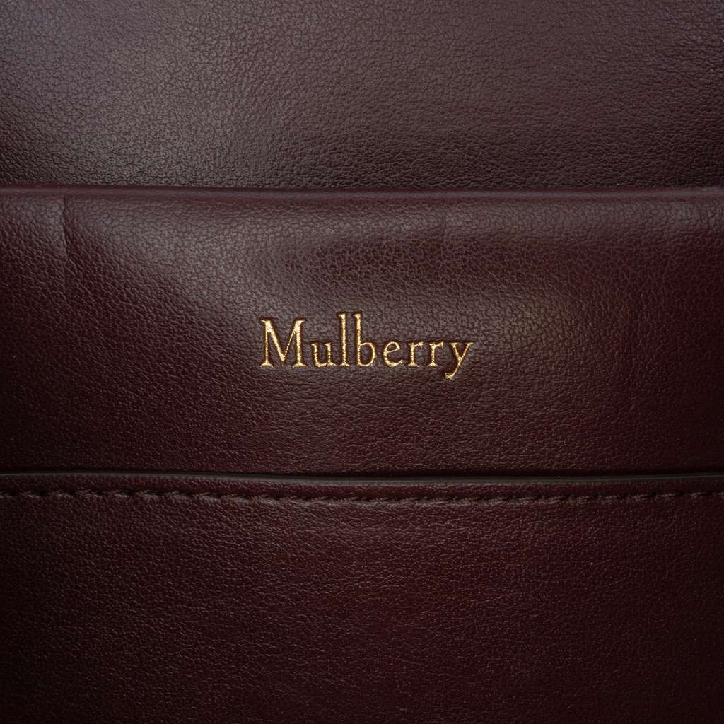 Mulberry Classic Grain Calfskin Maple Tote - Side view