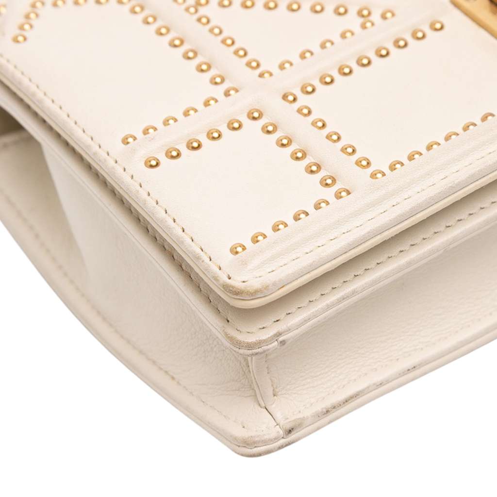 Dior Studded Lambskin Diorama Wallet on Chain - Detail 2