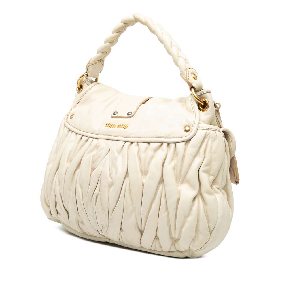 Miu Miu Matelasse Nappa Coffer Satchel - 2