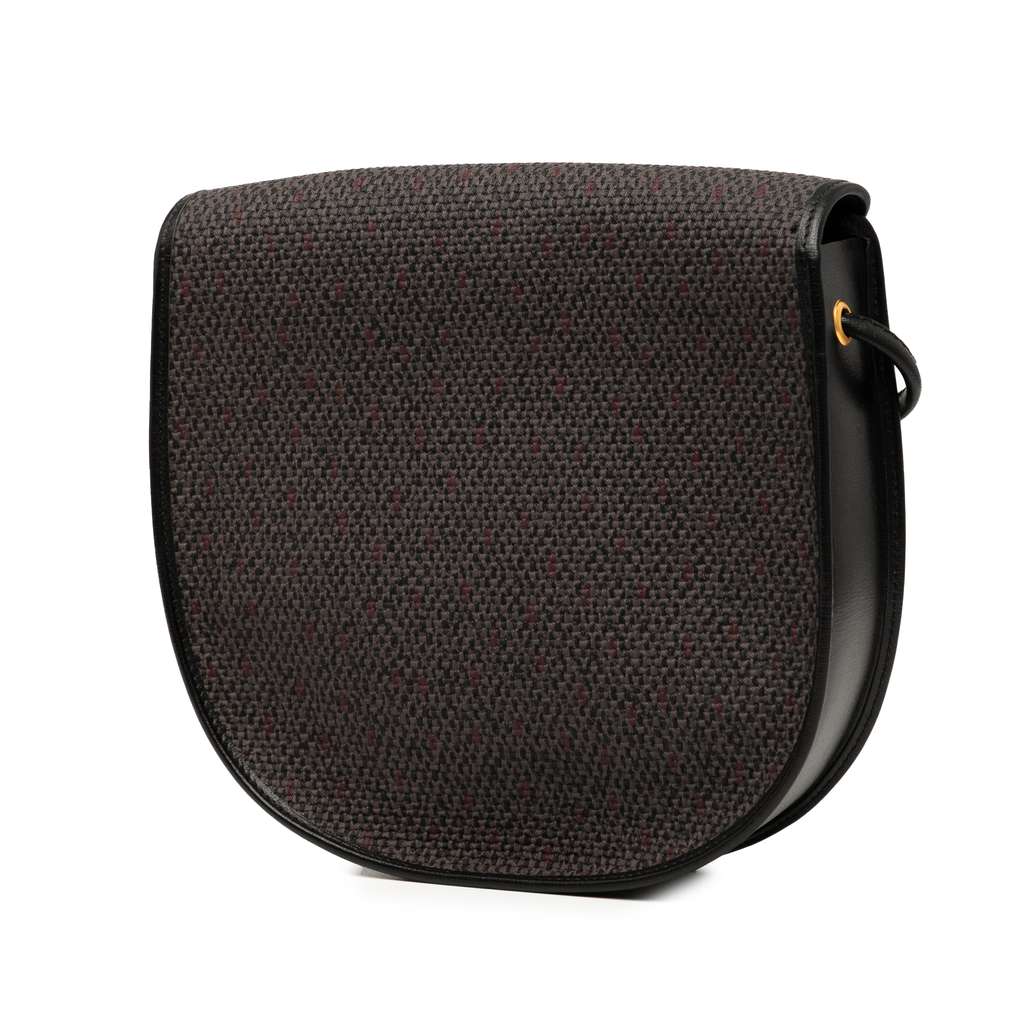 Saint Laurent Coated Canvas Crossbody - 2