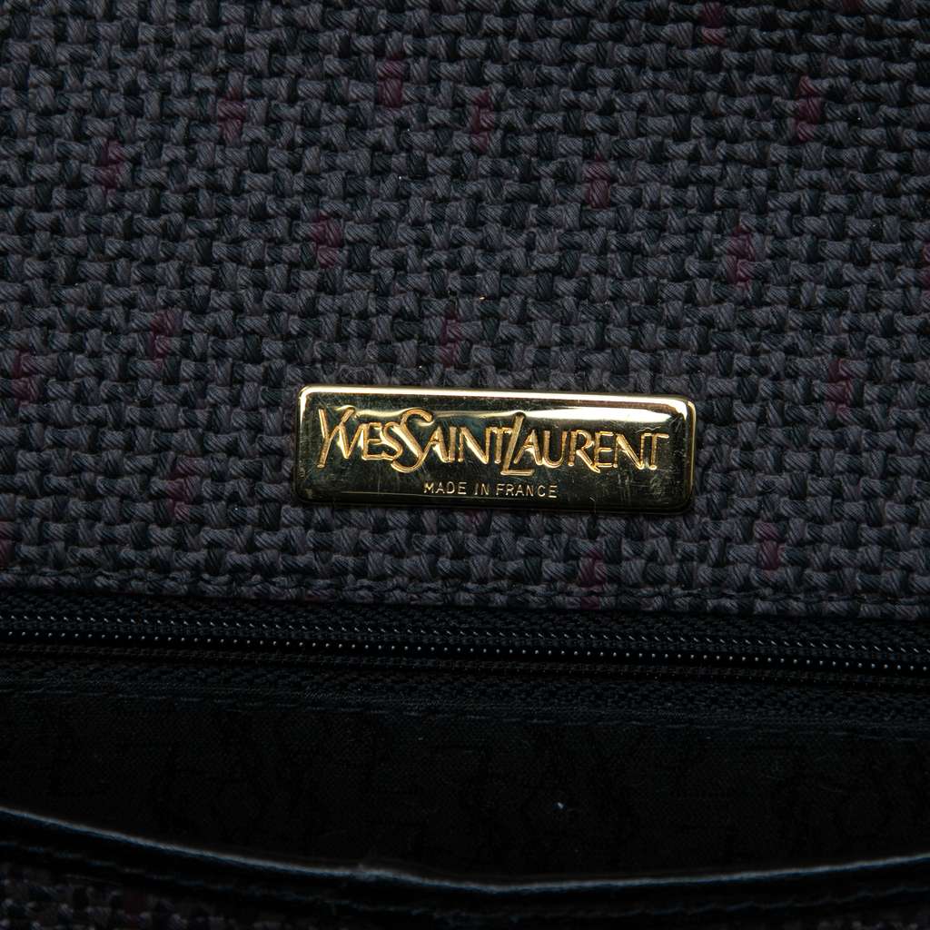 Saint Laurent Coated Canvas Crossbody - 5