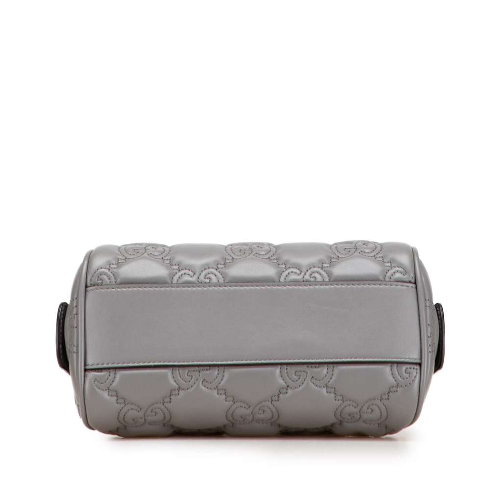 Gucci Mini GG Matelasse Leather Marmont Satchel - Image 6