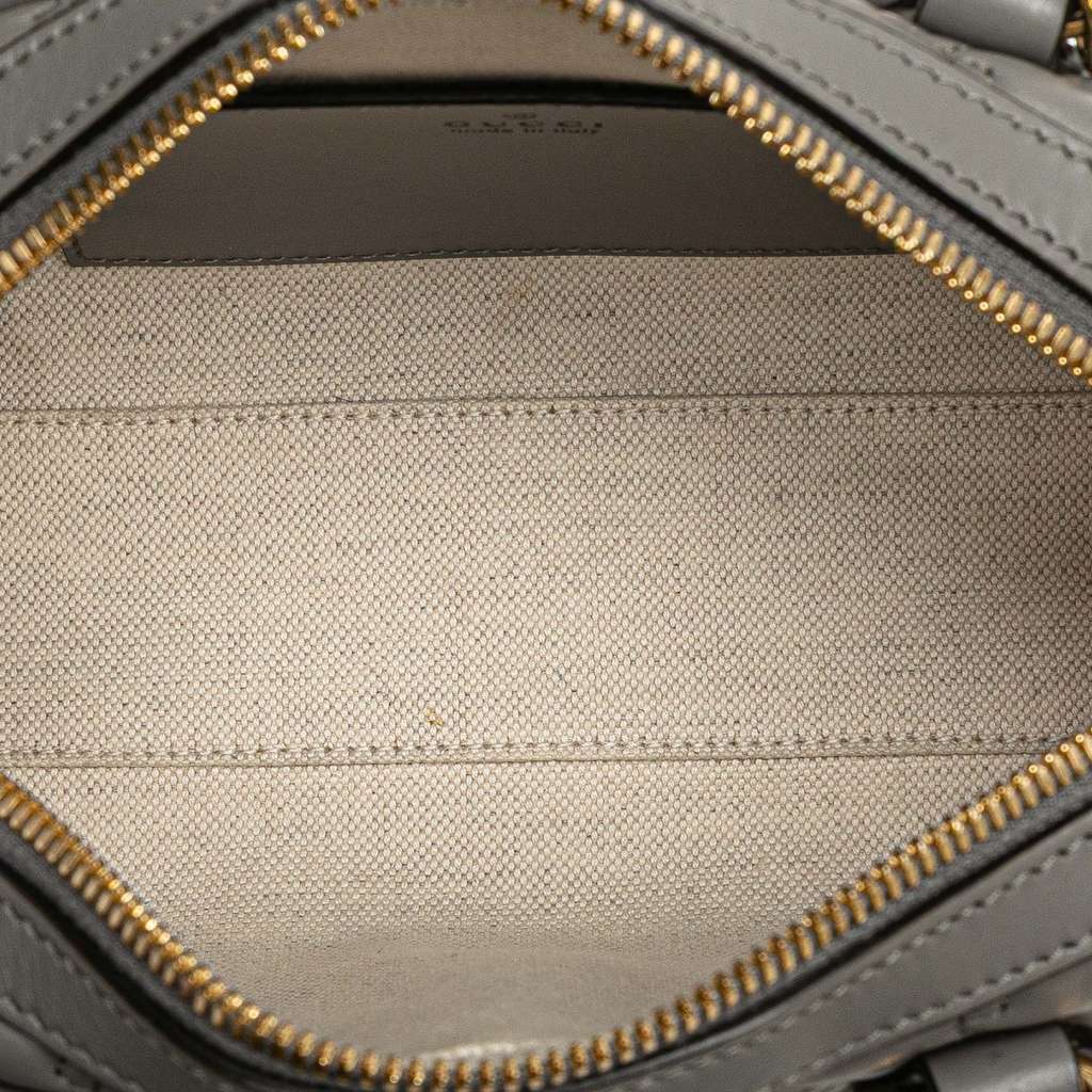 Gucci Mini GG Matelasse Leather Marmont Satchel - 4