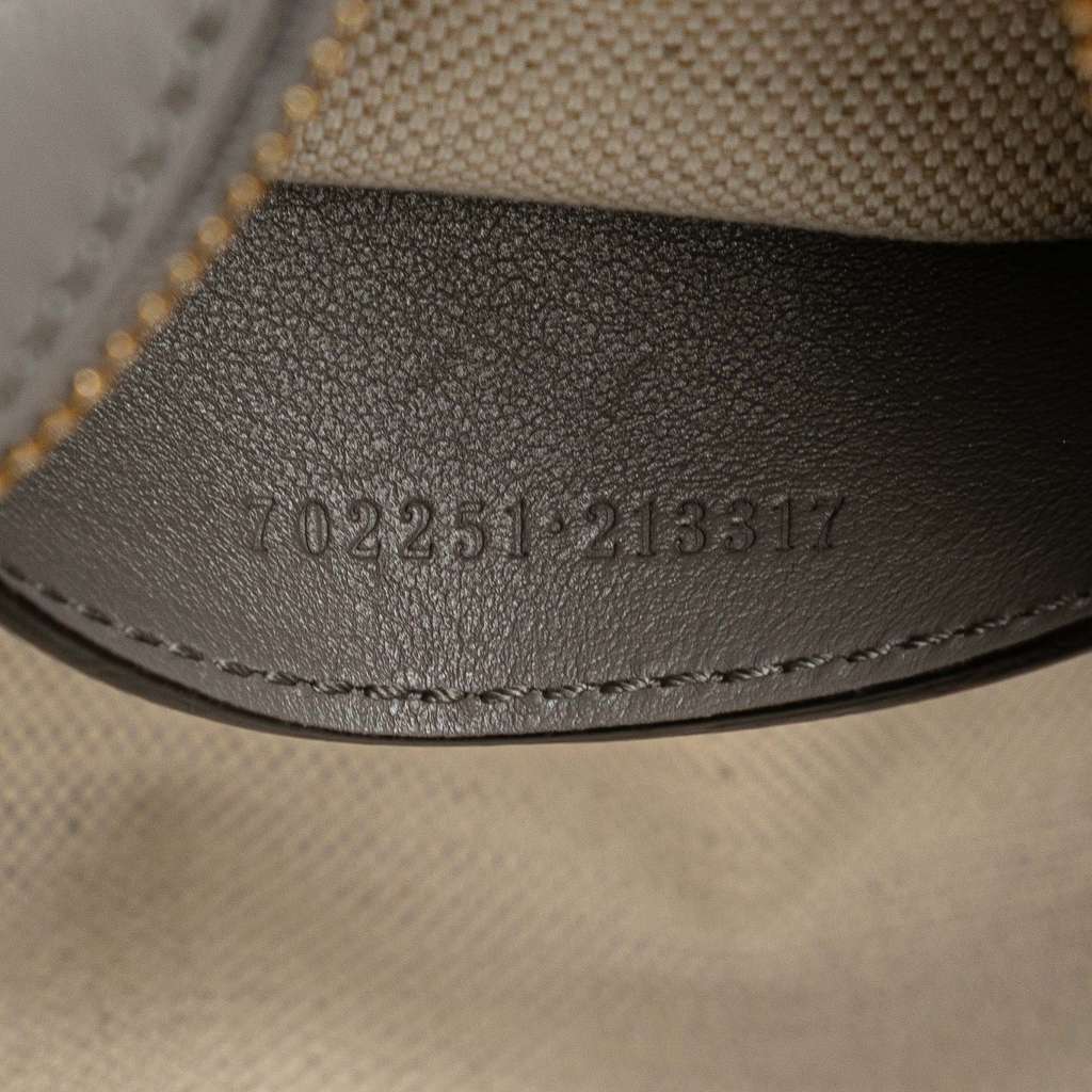 Gucci Mini GG Matelasse Leather Marmont Satchel - Detail 1