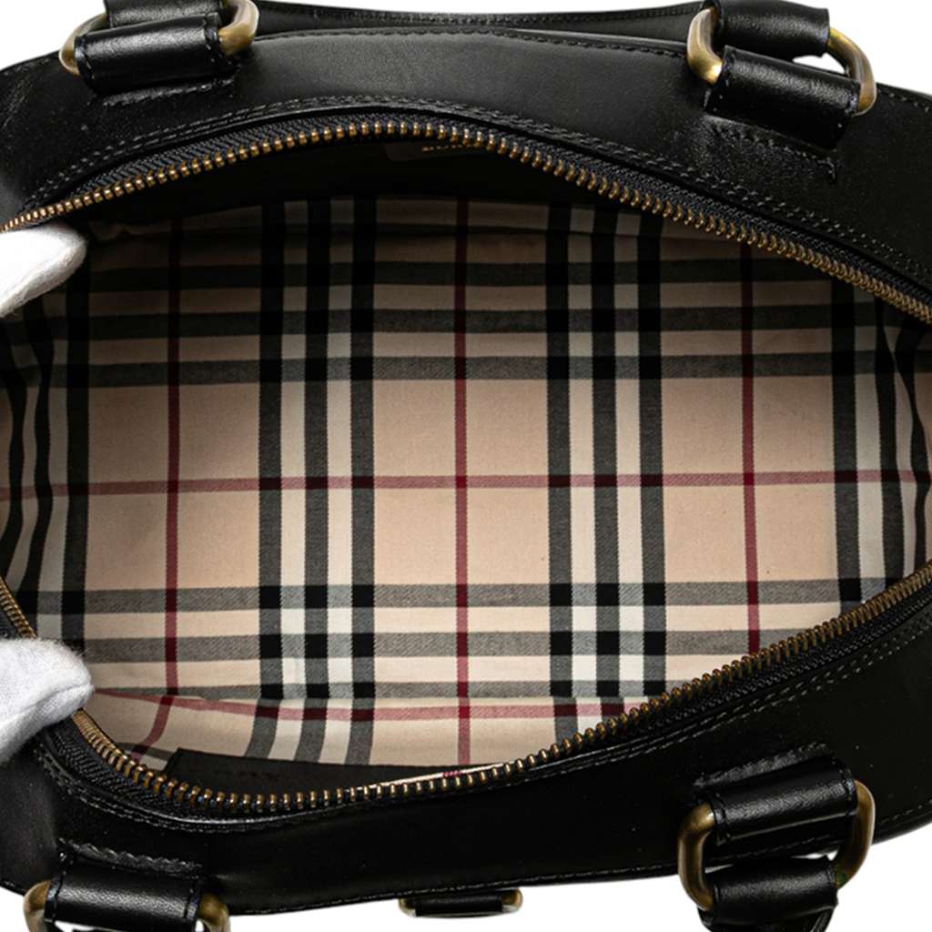 Burberry Medium Leather Dome Handbag - 4